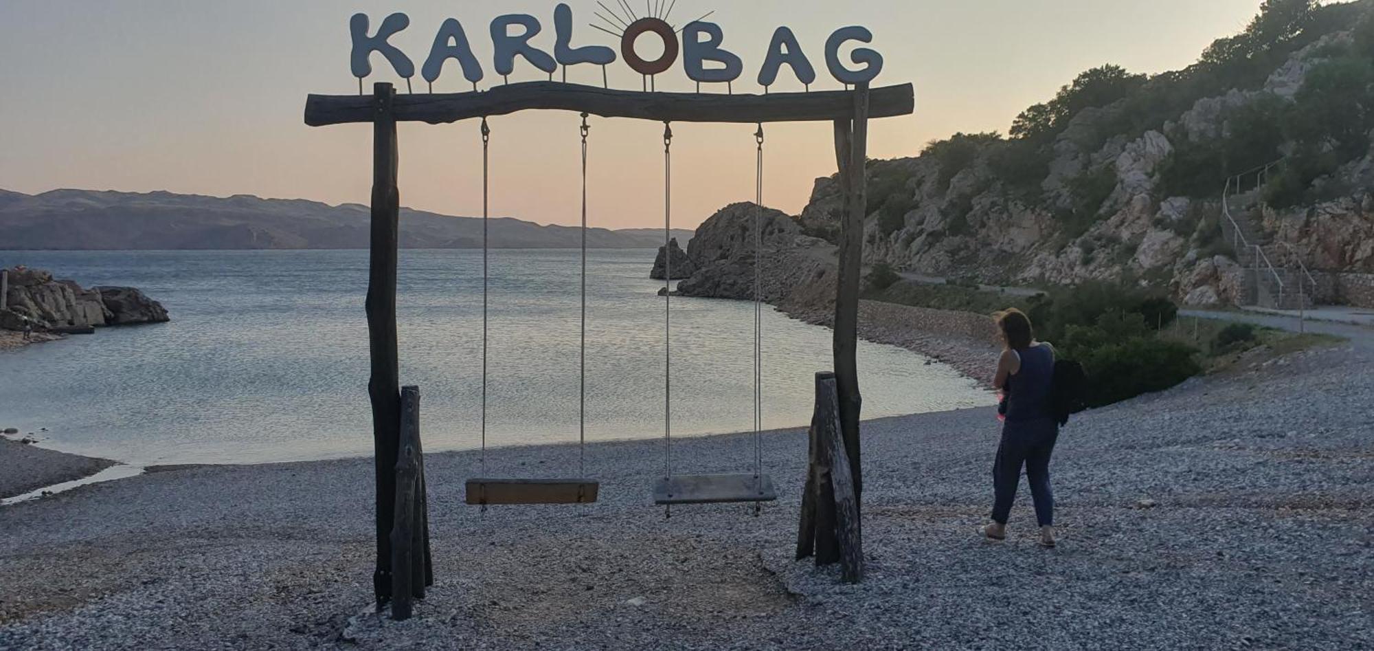 Apartmani Sara Marija Karlobag Bagian luar foto